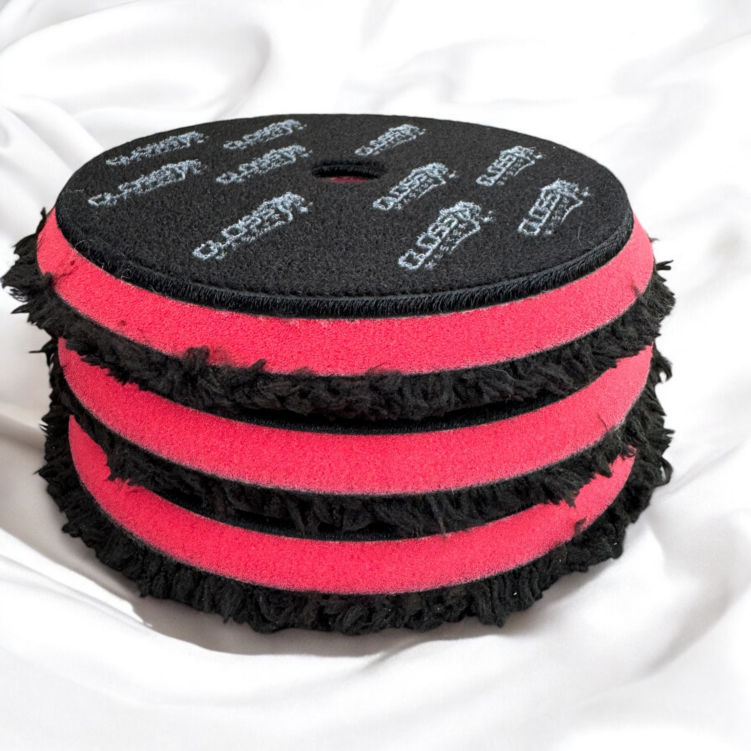Set 3Stück Mikrofaser Pad 125mm